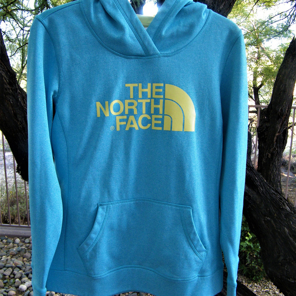 north face blue sweatshirt